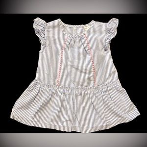 Carter’s Blue and White Stripe Top